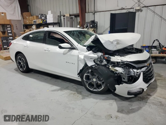 2024 Chevrolet Malibu LT with VIN 1G1ZD5ST0RF225277, listed as a Copart auction lot 55766665 with Not Provided miles and Non Repairable. Bid and sale history available at DreamBid. Image 4.
