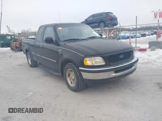 1998 Ford F-150 with VIN 1FTZX1763WNB98605, listed as a IAAI auction lot 41396443 with 116,084 mi miles and . Bid and sale history available at DreamBid. Image 1.