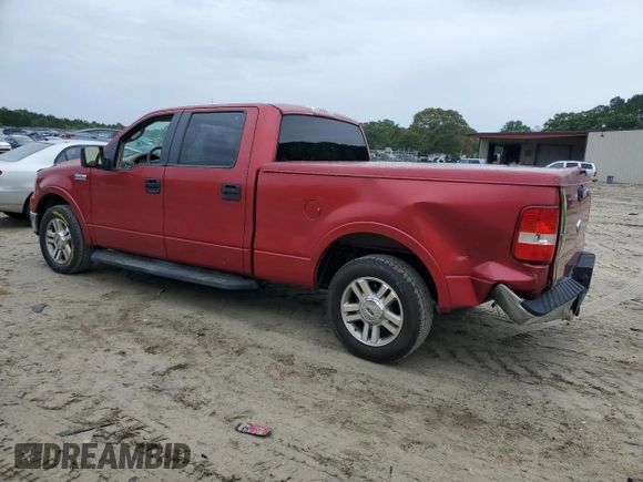 2007 Ford F-150 XLT with VIN 1FTPW12V77FA68590, listed as a Copart auction lot 56565435 with 196,268 mi miles and Salvage title. Bid and sale history available at DreamBid. Image 2.
