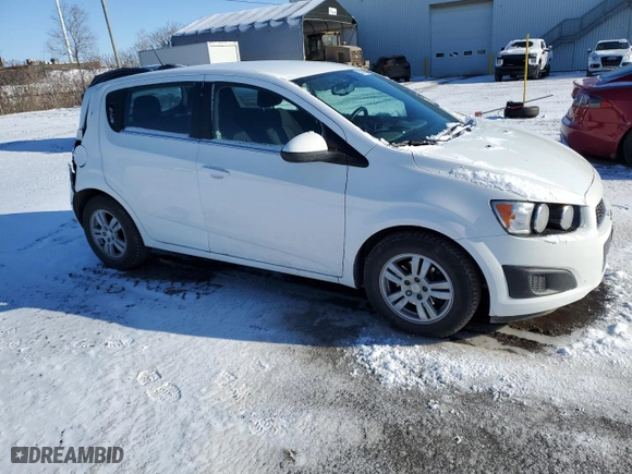 2015 Chevrolet Sonic LT with VIN 1G1JC6SH9F4107687, listed as a Copart auction lot 52183255 with 41,112 mi miles and Salvage Title. Bid and sale history available at carsss.com. Image 4.