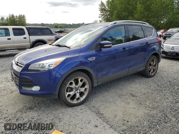2014 Ford Escape Titanium with VIN 1FMCU9JX2EUB16376, listed as a Copart auction lot 56176425 with 115,265 mi miles and Clean Title. Bid and sale history available at DreamBid. Image 1.