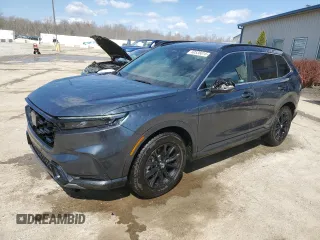 2024 Honda CR-V Sport with VIN 7FARS5H55RE033044, listed as a Copart auction lot 50535615 with 13,221 mi miles and Salvage Title. Bid and sale history available at DreamBid. Image 1.