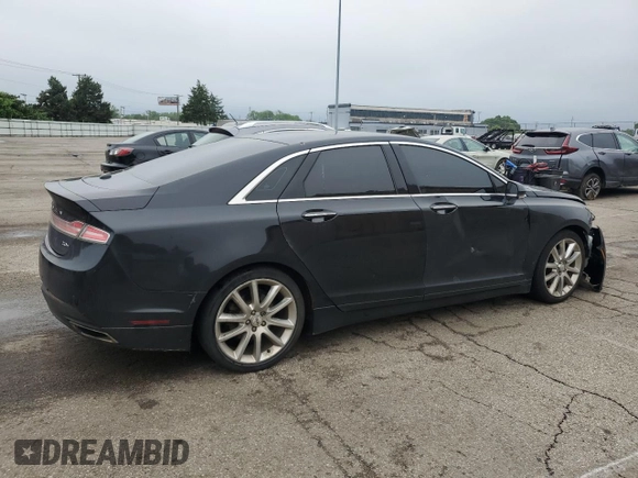 2016 Lincoln MKZ Hybrid with VIN 3LN6L2LU8GR632276, listed as a Copart auction lot 56950725 with 118,662 mi miles and Salvage title. Bid and sale history available at DreamBid. Image 3.