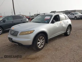 2008 Infiniti FX with VIN JNRAS08U08X103024, listed as a IAAI auction lot 41819899 with Not Provided miles. Bid and sale history available at carsss.com. Image 2.