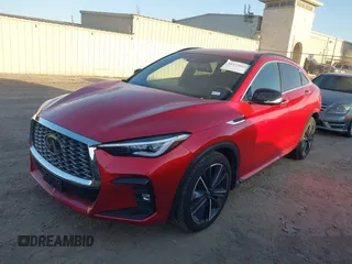 2023 Infiniti QX55 Essential with VIN 3PCAJ5KR1PF109377, listed as a IAAI auction lot 41172660 with 32,695 mi miles and . Bid and sale history available at DreamBid. Image 18.