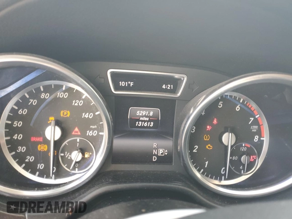 2015 Mercedes-Benz GL-Class GL 450 with VIN 4JGDF6EE7FA517477, listed as a Copart auction lot 78197614 with 131,613 mi miles and Non Repairable. Bid and sale history available at carsss.com. Image 9.