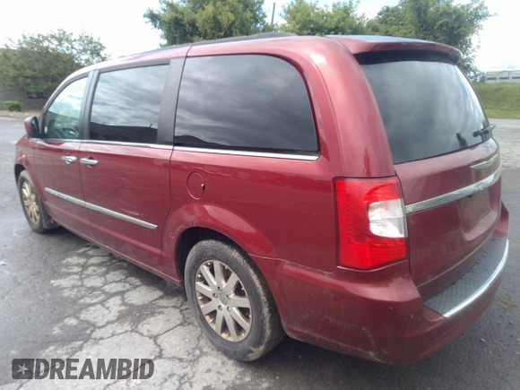 2016 Chrysler Town & Country Touring with VIN 2C4RC1BG6GR150001, listed as a IAAI auction lot 40123738 with 149,006 mi miles. Bid and sale history available at carsss.com. Image 3.