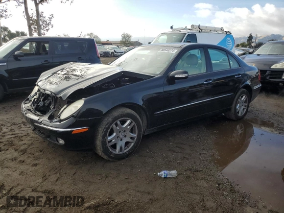 2003 Mercedes-Benz E 320 with VIN WDBUF65J03A214133, listed as a Copart auction lot 80540374 with 87,164 mi miles and Salvage Title. Bid and sale history available at DreamBid. Image 1.