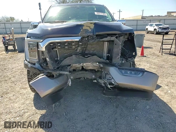 2023 Ford F-150 XL with VIN 1FTMF1C50PKD98385, listed as a Copart auction lot 46917365 with 18,315 mi miles and Salvage Title. Bid and sale history available at carsss.com. Image 11.
