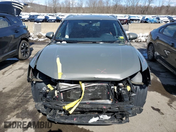 2020 Audi Q3 Premium with VIN WA1AECF33L1016503, listed as a Copart auction lot 44821173 with 34,078 mi miles. Bid and sale history available at carsss.com. Image 5.