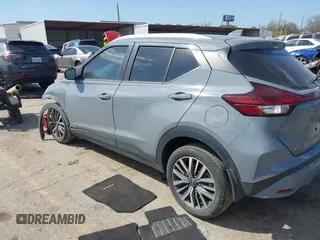 2024 Nissan Kicks SV with VIN 3N1CP5CV1RL529487, listed as a IAAI auction lot 41791708 with 19,416 mi miles. Bid and sale history available at carsss.com. Image 3.