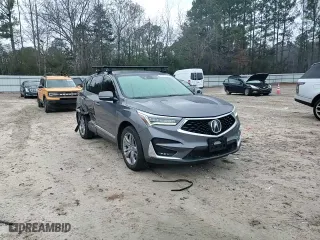 2019 Acura RDX w/Advance Pkg with VIN 5J8TC2H74KL030767, listed as a Copart auction lot 85553164 with 48,324 mi miles and Salvage Title. Bid and sale history available at carsss.com. Image 12.