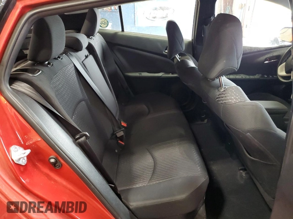 2017 Toyota Prius Two with VIN JTDKBRFU5H3567123, listed as a Copart auction lot 54506675 with 49,595 mi miles and Salvage Title. Bid and sale history available at carsss.com. Image 10.