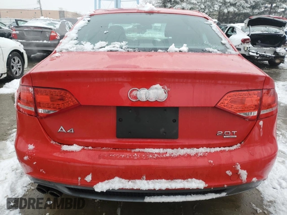 2010 Audi A4 2.0T Prestige with VIN WAUKFAFLXAA042392, listed as a Copart auction lot 45087565 with 126,662 mi miles and Salvage Title. Bid and sale history available at carsss.com. Image 6.