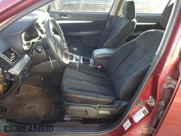 2013 Subaru Legacy 2.5i with VIN 4S3BMAA66D1013390, listed as a Copart auction lot 80126604 with 154,530 mi miles and Salvage title. Bid and sale history available at DreamBid. Image 7.