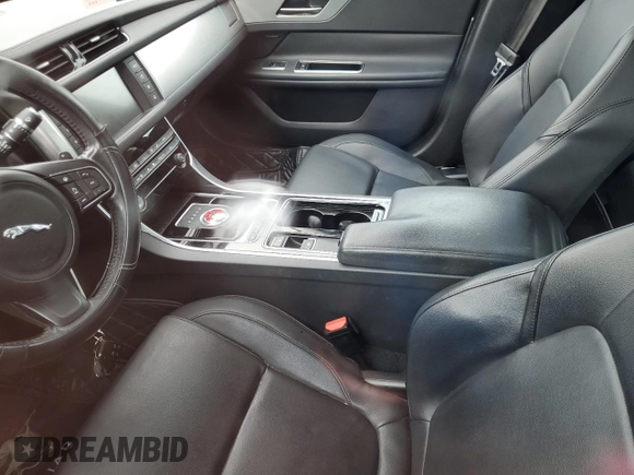2017 Jaguar XF 35t Premium with VIN SAJBD4BV3HCY40993, listed as a Copart auction lot 57879095 with Not provided miles and Salvage title. Bid and sale history available at DreamBid. Image 8.