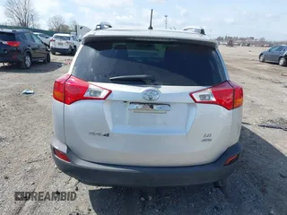 2015 Toyota RAV4 LE with VIN 2T3BFREV4FW299531, listed as a IAAI auction lot 41914476 with 105,689 mi miles. Bid and sale history available at carsss.com. Image 16.