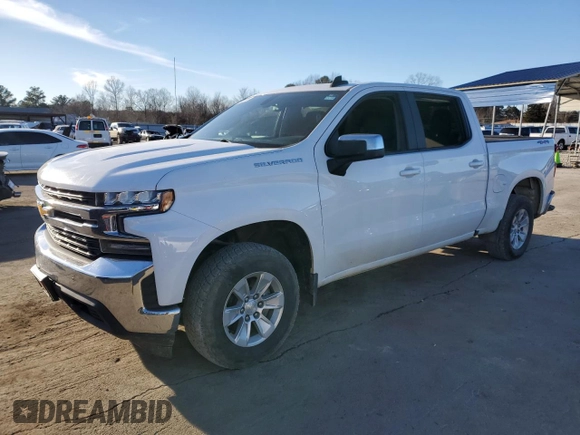 2021 Chevrolet Silverado 1500 LT with VIN 3GCUYDED8MG215527, listed as a Copart auction lot 41789785 with 118,220 mi miles and Salvage Title. Bid and sale history available at DreamBid. Image 1.