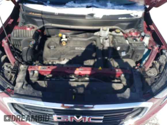 2018 GMC Terrain SLE with VIN 3GKALMEV3JL354854, listed as a Copart auction lot 45855925 with 57,327 mi miles and Clean Title. Bid and sale history available at carsss.com. Image 13.