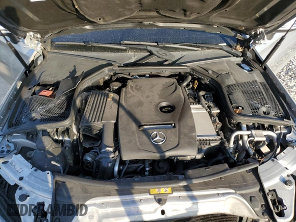 2017 Mercedes-Benz C 300 with VIN WDDWJ4JB8HF436205, listed as a Copart auction lot 88278115 with 119,535 mi miles and Clean Title. Bid and sale history available at carsss.com. Image 11.