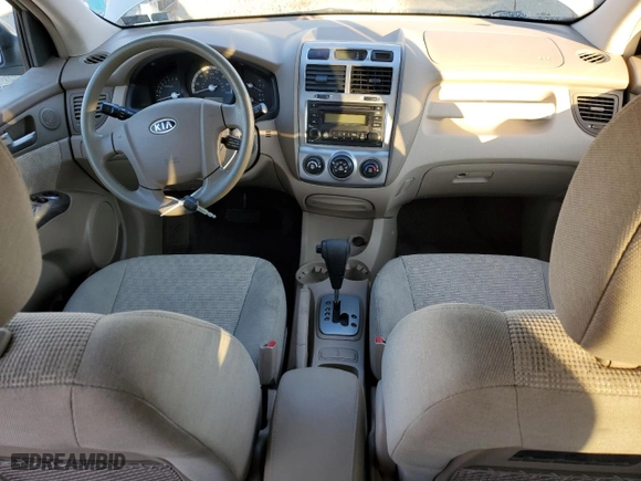 2008 Kia Sportage LX with VIN KNDJE723787456540, listed as a Copart auction lot 88925525 with 178,076 mi miles and Salvage Title. Bid and sale history available at carsss.com. Image 8.