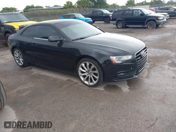2013 Audi A5 Premium Plus with VIN WAURFAFR4DA029984, listed as a IAAI auction lot 42803580 with 142,745 mi miles and . Bid and sale history available at DreamBid. Image 1.