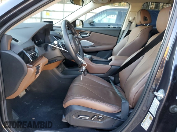 2021 Acura RDX w/Advance Package with VIN 5J8TC2H70ML034463, listed as a Copart auction lot 78355943 with 24,744 mi miles. Bid and sale history available at carsss.com. Image 7.