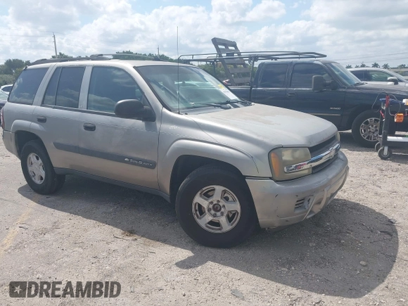 2003 Chevrolet TrailBlazer LS with VIN 1GNDT13SX32367807, listed as a IAAI auction lot 42070031 with 162,966 mi miles and . Bid and sale history available at DreamBid. Image 1.
