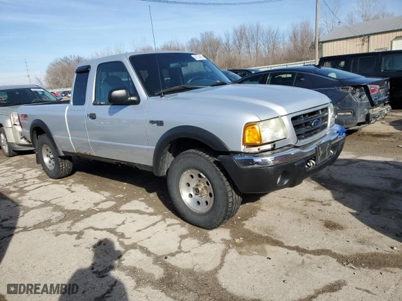 2003 Ford Ranger XL Fleet with VIN 1FTZR45E93TA38273, listed as a Copart auction lot 51609865 with 156,039 mi miles and Salvage Title. Bid and sale history available at carsss.com. Image 4.