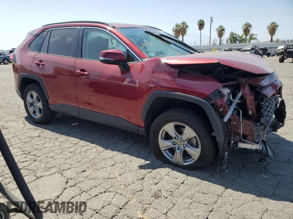 2023 Toyota RAV4 XLE with VIN 2T3W1RFV4PW267940, listed as a Copart auction lot 61827935 with 63,356 mi miles and Salvage title. Bid and sale history available at DreamBid. Image 4.