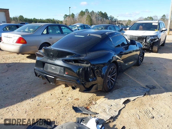 2021 Toyota Supra 2.0 with VIN WZ1DB2C09MW043680, listed as a IAAI auction lot 41732849 with 36,821 mi miles and . Bid and sale history available at DreamBid. Image 4.