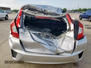 2016 Honda Fit LX with VIN JHMGK5H53GX033662, listed as a Copart auction lot 55523545 with 67,580 mi miles and Salvage title. Bid and sale history available at DreamBid. Image 6.