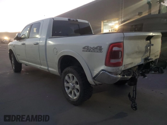2019 Ram 2500 Laramie with VIN 3C6UR5NL0KG634129, listed as a Copart auction lot 87030514 with 92,546 mi miles and Salvage Title. Bid and sale history available at carsss.com. Image 2.