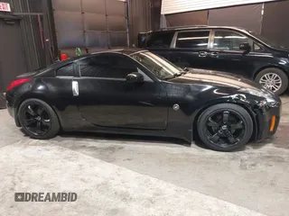 2005 Nissan 350Z Touring with VIN JN1AZ34E45M653631, listed as a IAAI auction lot 41689560 with 147,635 mi miles. Bid and sale history available at carsss.com. Image 13.