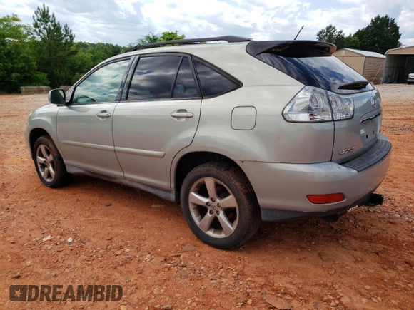 2007 Lexus RX 350 with VIN JTJHK31U272002988, listed as a Copart auction lot 55824845 with 164,742 mi miles and Clean Title. Bid and sale history available at DreamBid. Image 2.