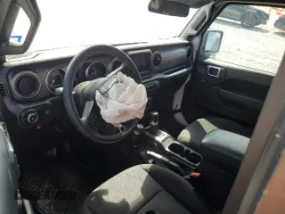 2023 Jeep Wrangler Sport с VIN 1C4HJXAG4PW598962, выставлен на аукционе Copart как лот 71889884 с пробегом 37 986 миль миль и Списание • Salvage title. История ставок и продаж доступна на DreamBid. Изображение 8.