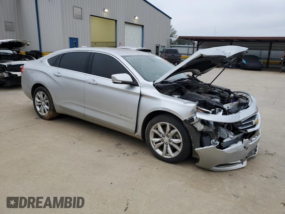 2017 Chevrolet Impala LT with VIN 2G1105SA6H9166525, listed as a Copart auction lot 43269275 with 217,334 mi miles and Clean Title. Bid and sale history available at DreamBid. Image 4.