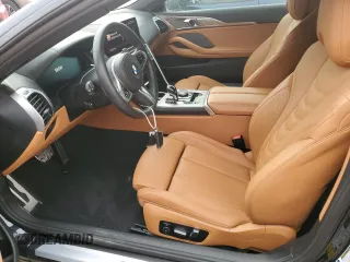 2024 BMW 8 Series 840i with VIN WBADZ2C01RCP02318, listed as a Copart auction lot 75261724 with 4,357 mi miles and Salvage Title. Bid and sale history available at carsss.com. Image 7.