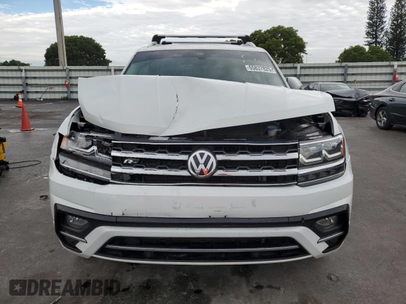 2018 Volkswagen Atlas SEL with VIN 1V2SR2CA1JC520785, listed as a Copart auction lot 65837825 with 66,125 mi miles and Salvage title. Bid and sale history available at DreamBid. Image 5.