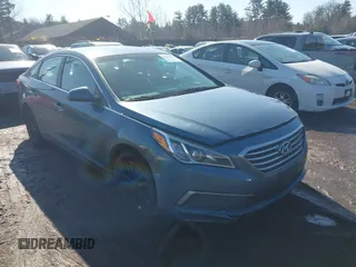 2017 Hyundai Sonata 2.4L with VIN 5NPE24AF8HH500464, listed as a IAAI auction lot 41743598 with 180,420 mi miles and . Bid and sale history available at carsss.com. Image 1.