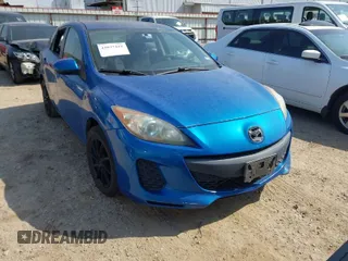 2012 Mazda Mazda3 i Touring with VIN JM1BL1L78C1578926, listed as a IAAI auction lot 42037418 with 184,158 mi miles. Bid and sale history available at carsss.com. Image 1.
