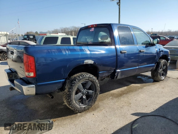 2006 Dodge 1500 ST with VIN 1D7HU18N66J228672, listed as a Copart auction lot 47645105 with 183,330 mi miles and Salvage Title. Bid and sale history available at carsss.com. Image 3.