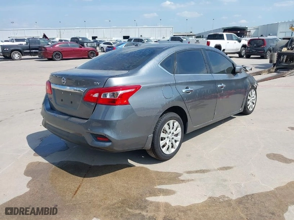 2017 Nissan Sentra SV with VIN 3N1AB7AP8HL644477, listed as a IAAI auction lot 41516961 with 1 mi miles. Bid and sale history available at carsss.com. Image 4.