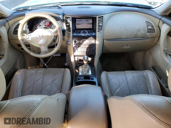 2009 Infiniti FX z VIN JNRAS18U59M102556, wystawiony jako Copart lot #86925744 z przebiegiem 164 802 mil mil oraz Szkoda całkowita • Salvage title. Historia ofert i sprzedaży dostępna na DreamBid. Obrazek 8.