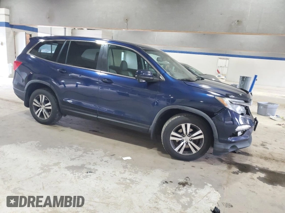 2016 Honda Pilot EX-L with VIN 5FNYF6H75GB064214, listed as a Copart auction lot 51669645 with 208,914 mi miles and Salvage Title. Bid and sale history available at carsss.com. Image 4.