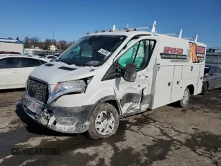 2021 Ford Transit with VIN 1FDBW5P83MKA16280, listed as a Copart auction lot 41982805 with 54,017 mi miles and Salvage Title. Bid and sale history available at DreamBid. Image 1.