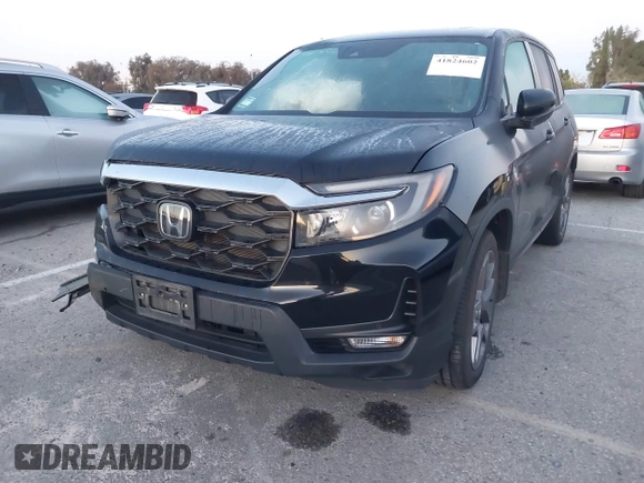 2022 Honda Passport EX-L with VIN 5FNYF7H53NB005762, listed as a IAAI auction lot 41824602 with 28,104 mi miles and . Bid and sale history available at carsss.com. Image 17.