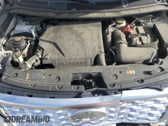 2016 Ford Explorer Platinum with VIN 1FM5K8HT8GGB25290, listed as a Copart auction lot 54882715 with 104,299 mi miles and Salvage Title. Bid and sale history available at DreamBid. Image 12.