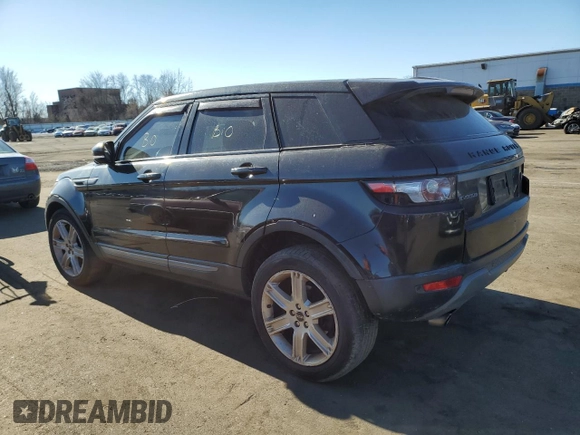2012 Land Rover Range Rover Evoque Pure Premium with VIN SALVR2BG5CH673589, listed as a Copart auction lot 88872195 with 155,711 mi miles and Salvage Title. Bid and sale history available at carsss.com. Image 2.