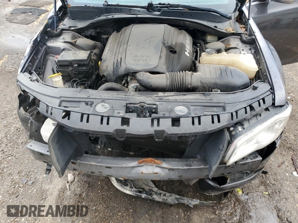 2013 Chrysler 300 with VIN 2C3CCAKT5DH686527, listed as a Copart auction lot 80895034 with 128,703 mi miles and Salvage Title. Bid and sale history available at carsss.com. Image 12.